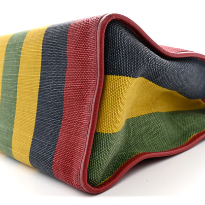 Gucci Canvas Marley Stripe Script Logo Large Gucci 100 Tote Bag Multicolor 11 of 15