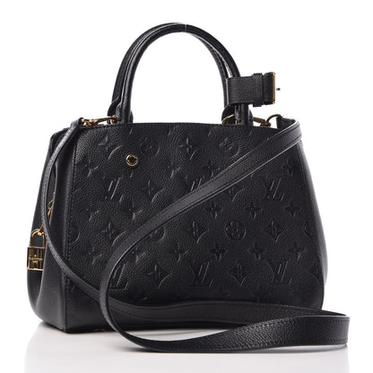 Louis Vuitton Empreinte Montaigne BB Black 5 of 11