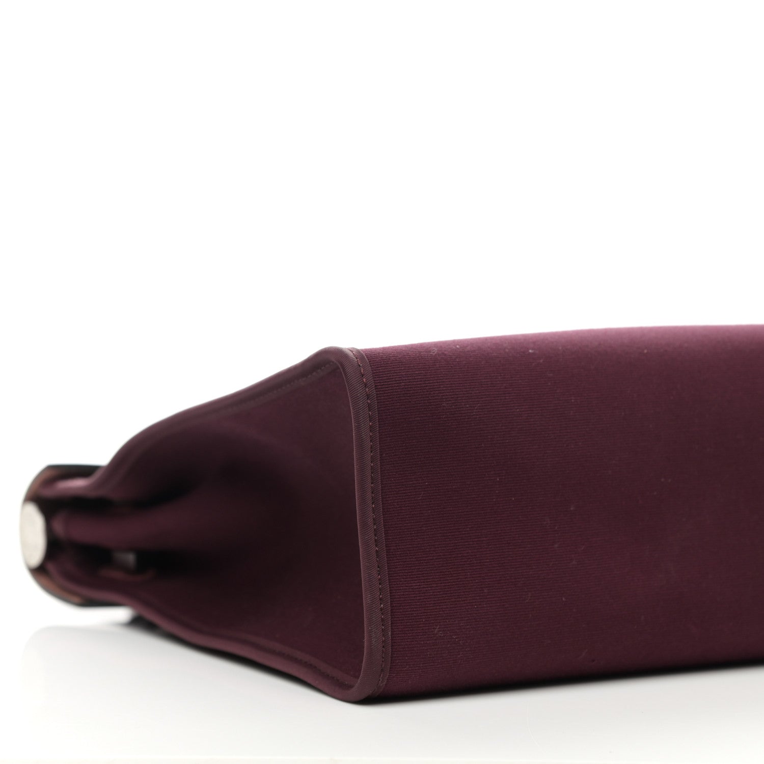 Hermes Military Toile Vache Hunter Herbag Zip 31 PM Prune 10 of 11