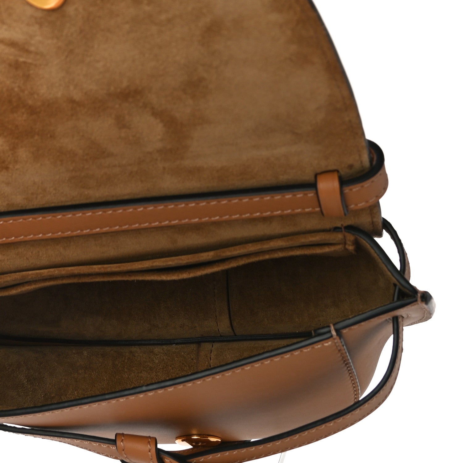 Loewe Calfskin Jacquard Mini Gate Dual Bag Tan 5 of 11