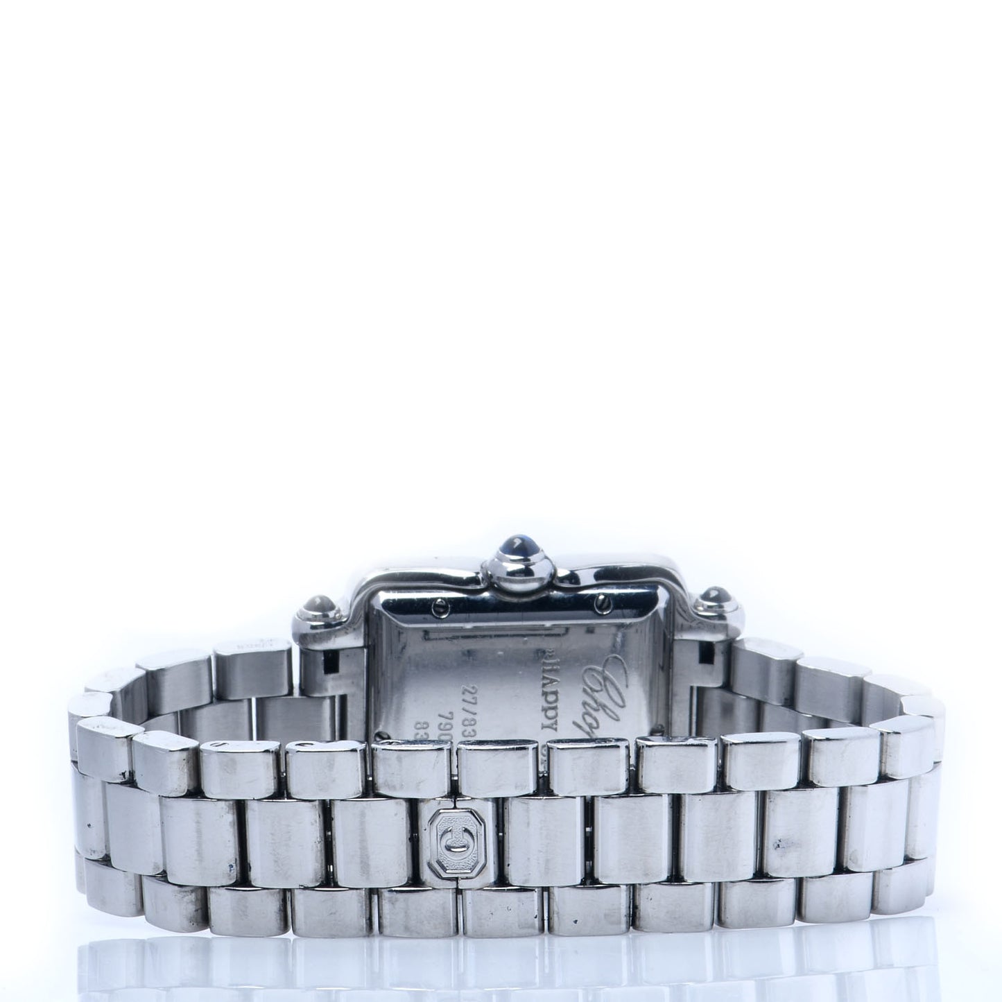 Stainless Steel 7 Diamond 27mm Happy Sport Quartz Watch