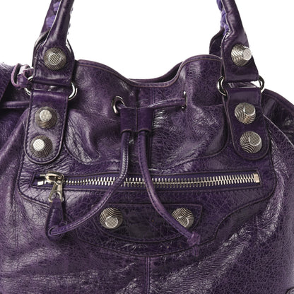 Balenciaga Agneau Giant 21 Gold Hardware Pompon Raisin 13 of 13