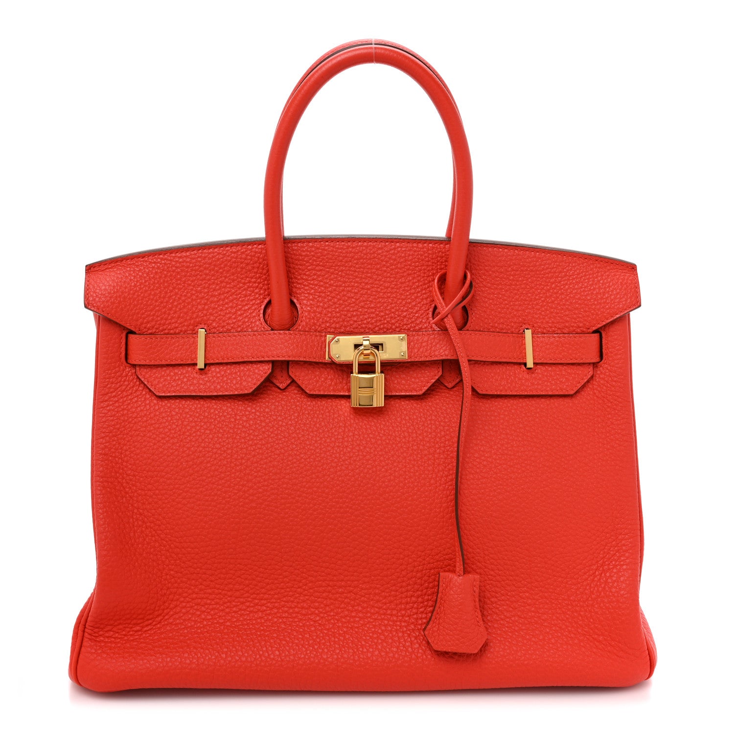 Hermes Togo BIRKIN 35 Capucine 1 of 13