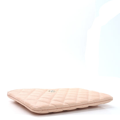 Chanel Caviar Quilted Cosmetic Case Beige 11 of 27