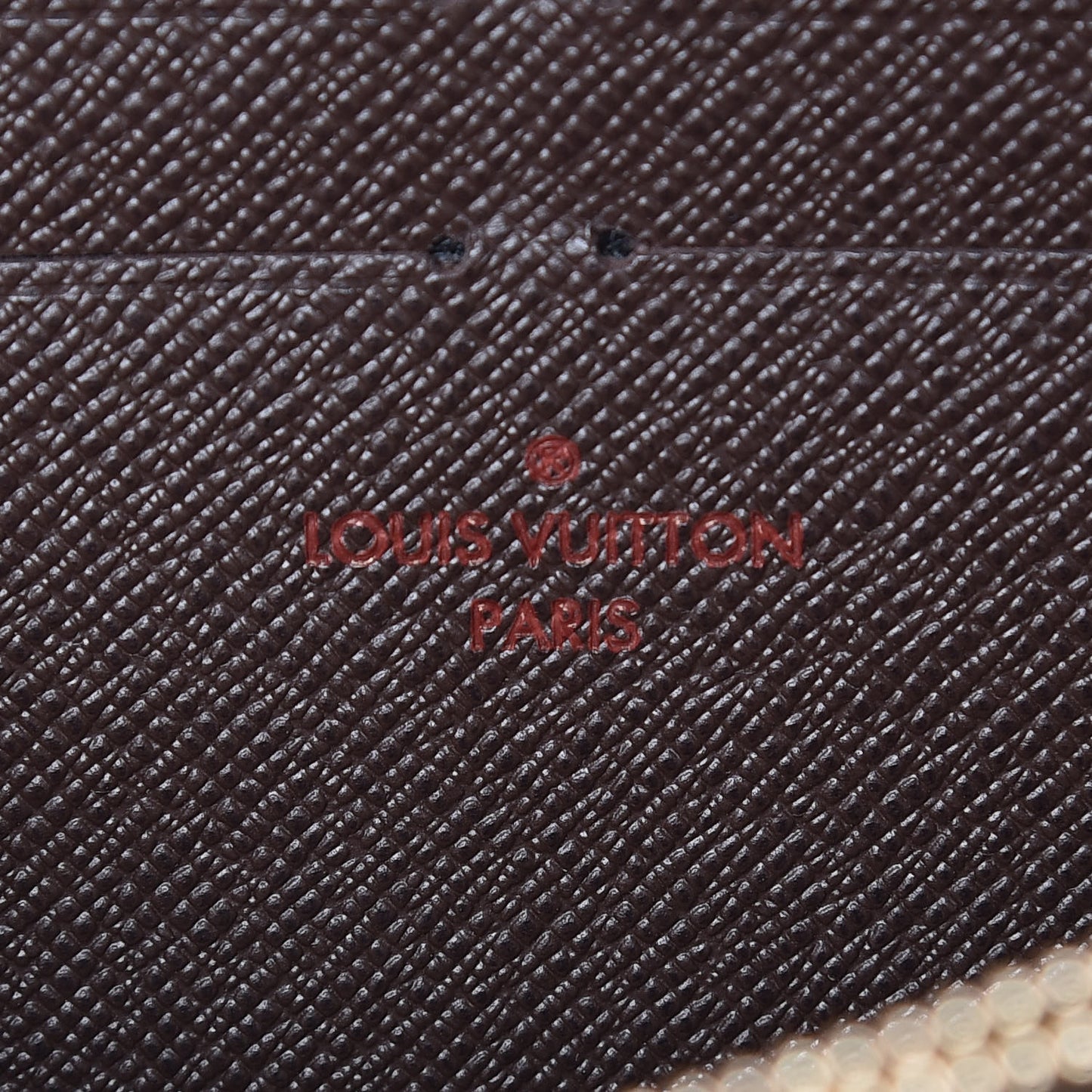 Damier Ebene Zippy Wallet