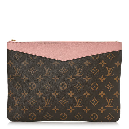 Louis Vuitton Monogram Daily Pouch Rose Poudre 1 of 8