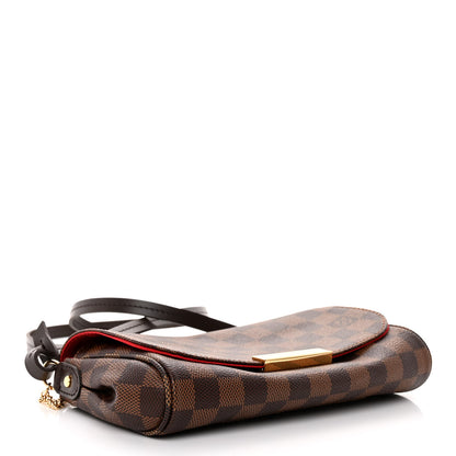 Louis Vuitton Damier Ebene Favorite PM 4 of 10