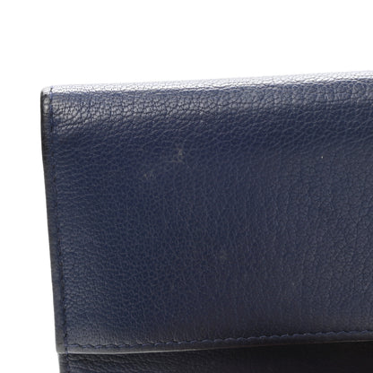 Chanel Lambskin Timeless CC Timeless Card Holder Wallet Navy 8 of 13