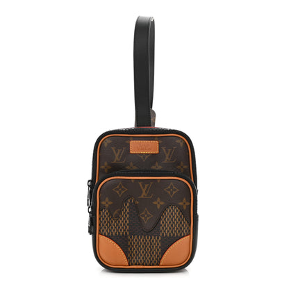 Louis Vuitton X NIGO Giant Damier Ebene Monogram Amazone Sling Bag 1 of 8