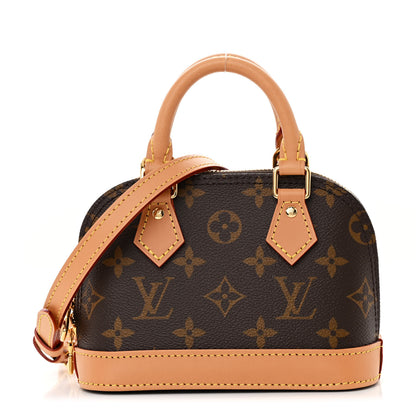 Louis Vuitton Monogram Nano Alma 1 of 10