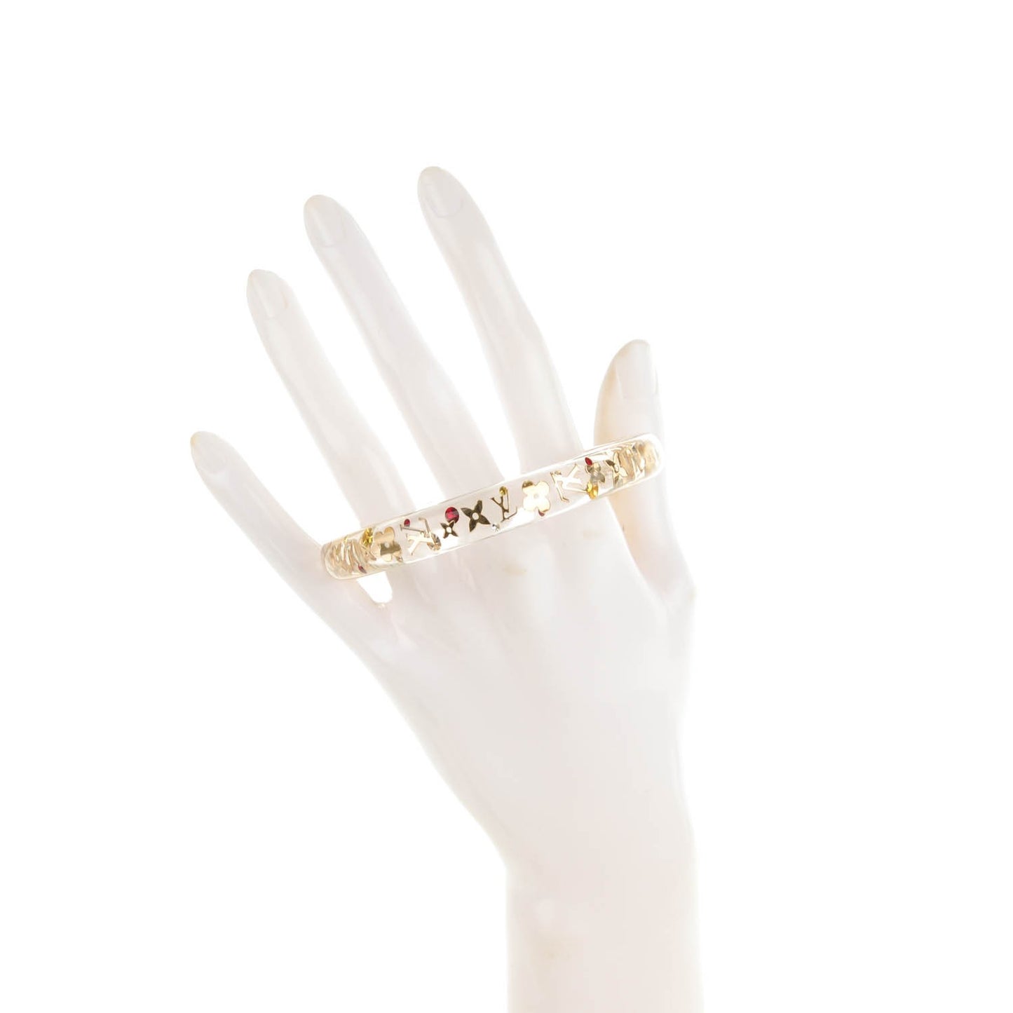 Resin Swarovski Medium Inclusion Bracelet PM Transparent