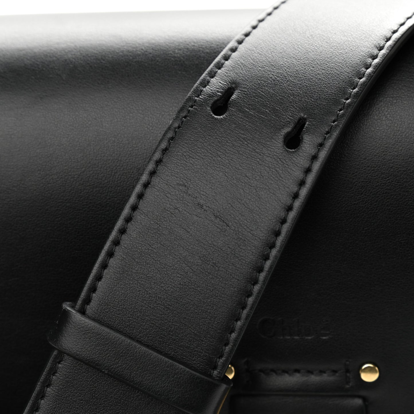 Calfskin Large Tess Bag Black