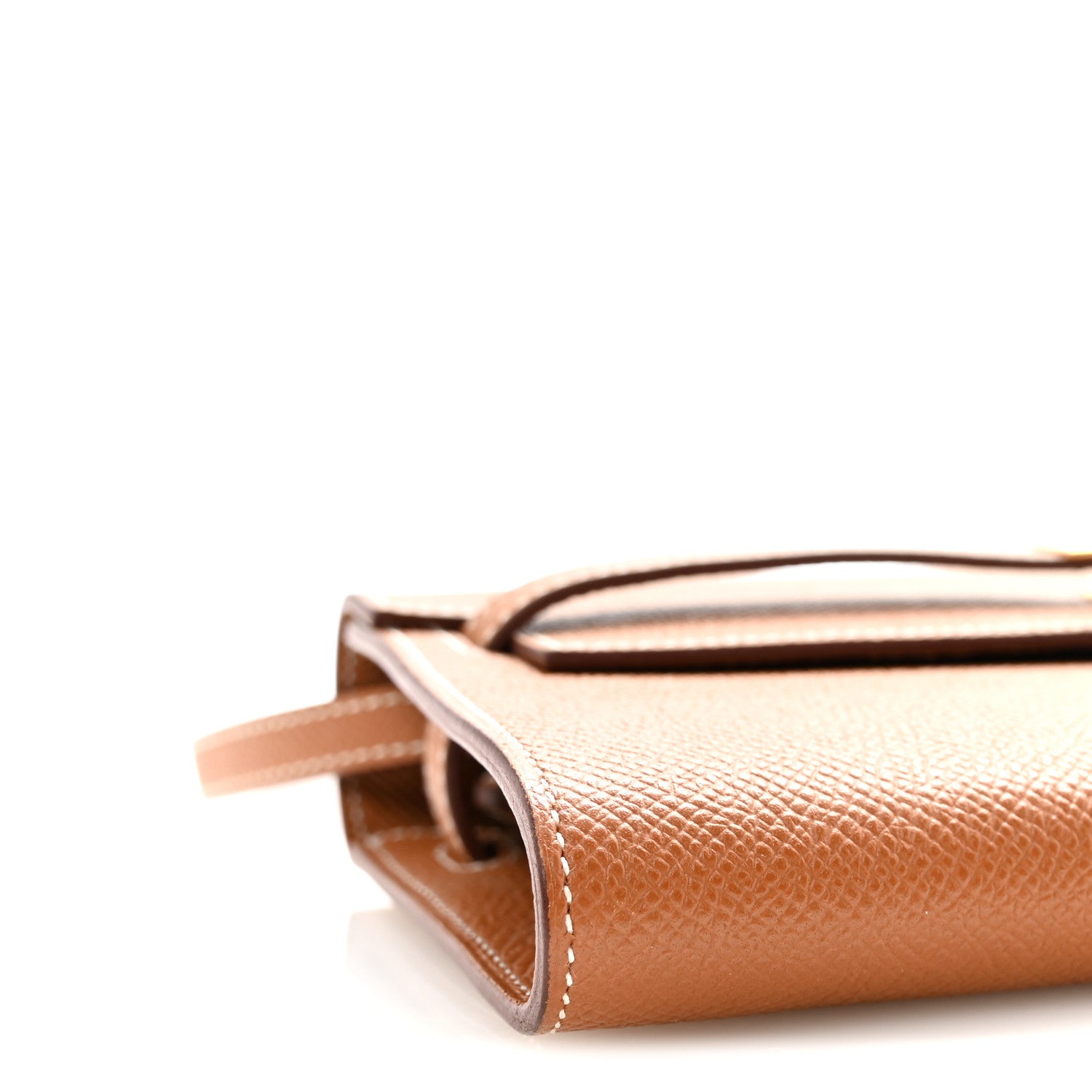 Hermes Epsom Kelly Wallet To Go Gold 8 of 10