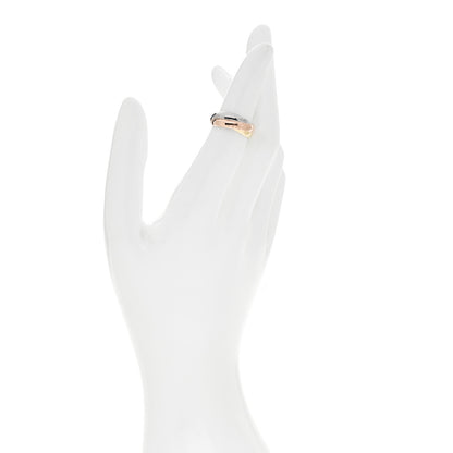 Cartier 18K Pink Yellow White Gold Classic Trinity Ring 48 4.5 2 of 5