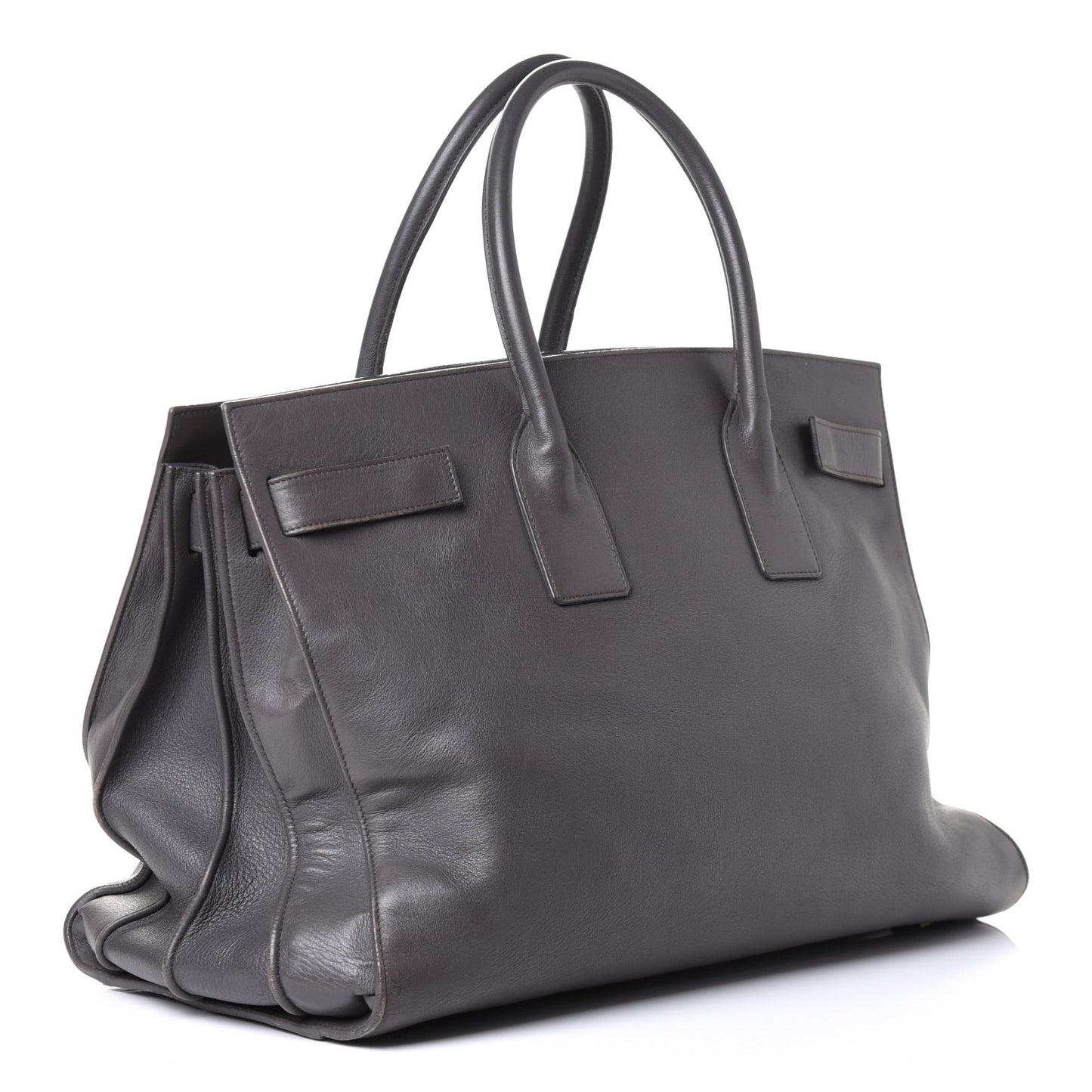 Calfskin Large Sac De Jour Carryall Grey