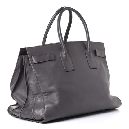 Saint Laurent Calfskin Large Sac De Jour Carryall Grey 2 of 4