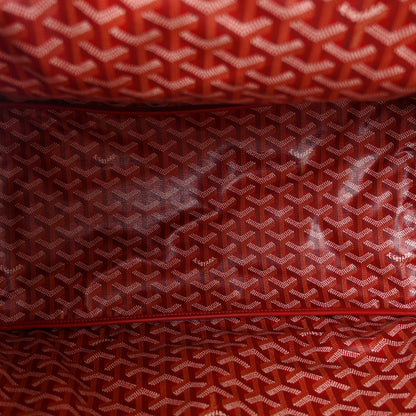 Goyard Goyardine Reversible Anjou GM Red 9 of 18