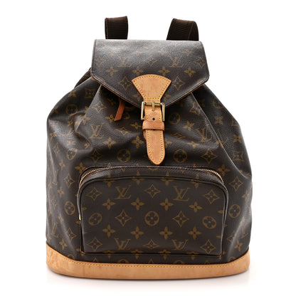 Louis Vuitton Monogram Montsouris GM Backpack 1 of 13