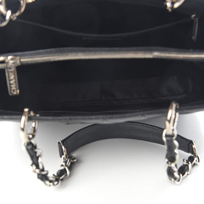 Chanel Caviar Quilted Grand Shopping Tote GST Black 6 of 13