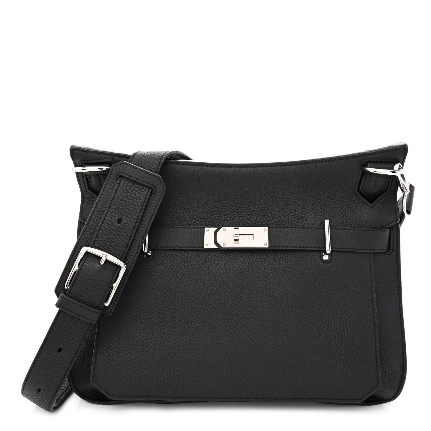 Hermes Taurillon Clemence Jypsiere 34 Black 1 of 11