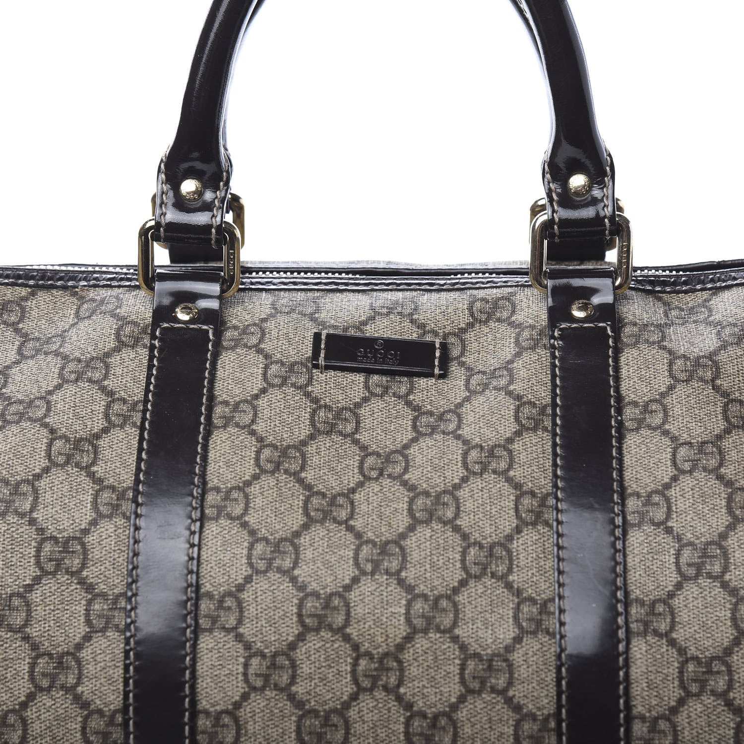 Gucci GG Plus Monogram Medium Joy Boston Dark Brown 11 of 11