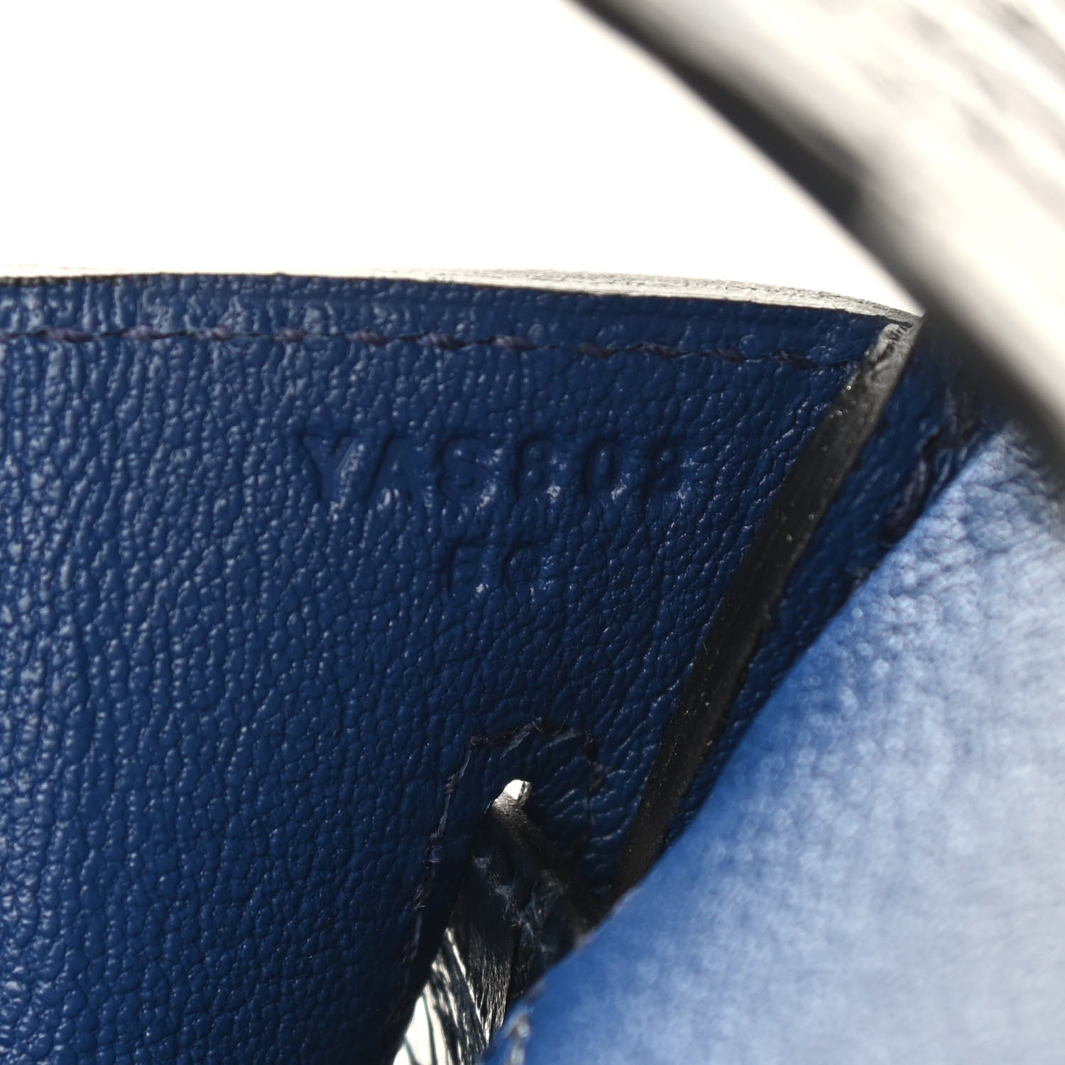 Hermes Togo Matte Alligator Birkin Touch 30 Bleu Saphir Bleu Marine 7 of 11