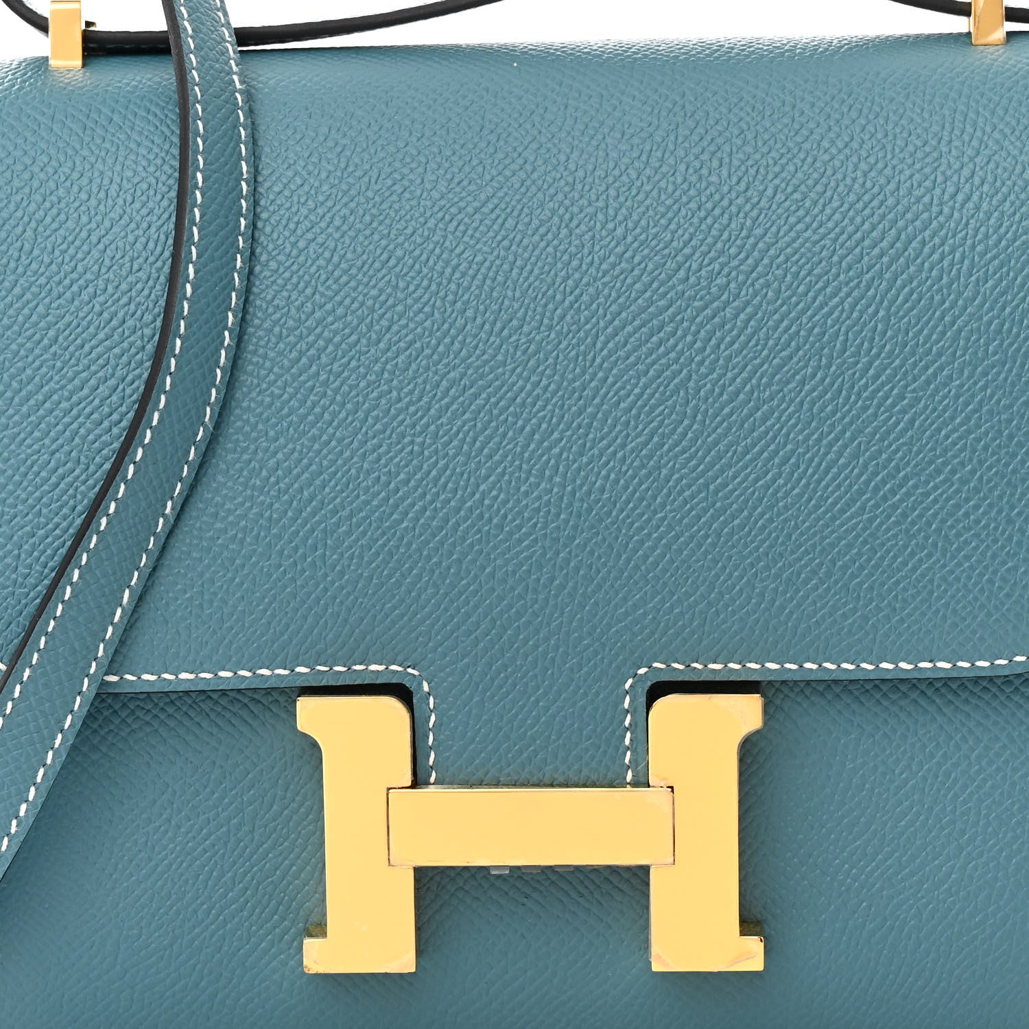 Hermes Epsom Constance 18 New Blue Jean 9 of 13