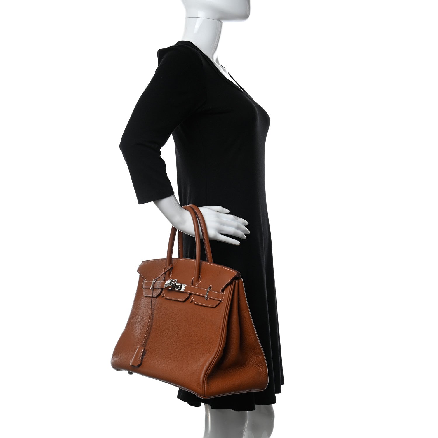 Hermes Taurillon Clemence Birkin 35 Menthe 2 of 14