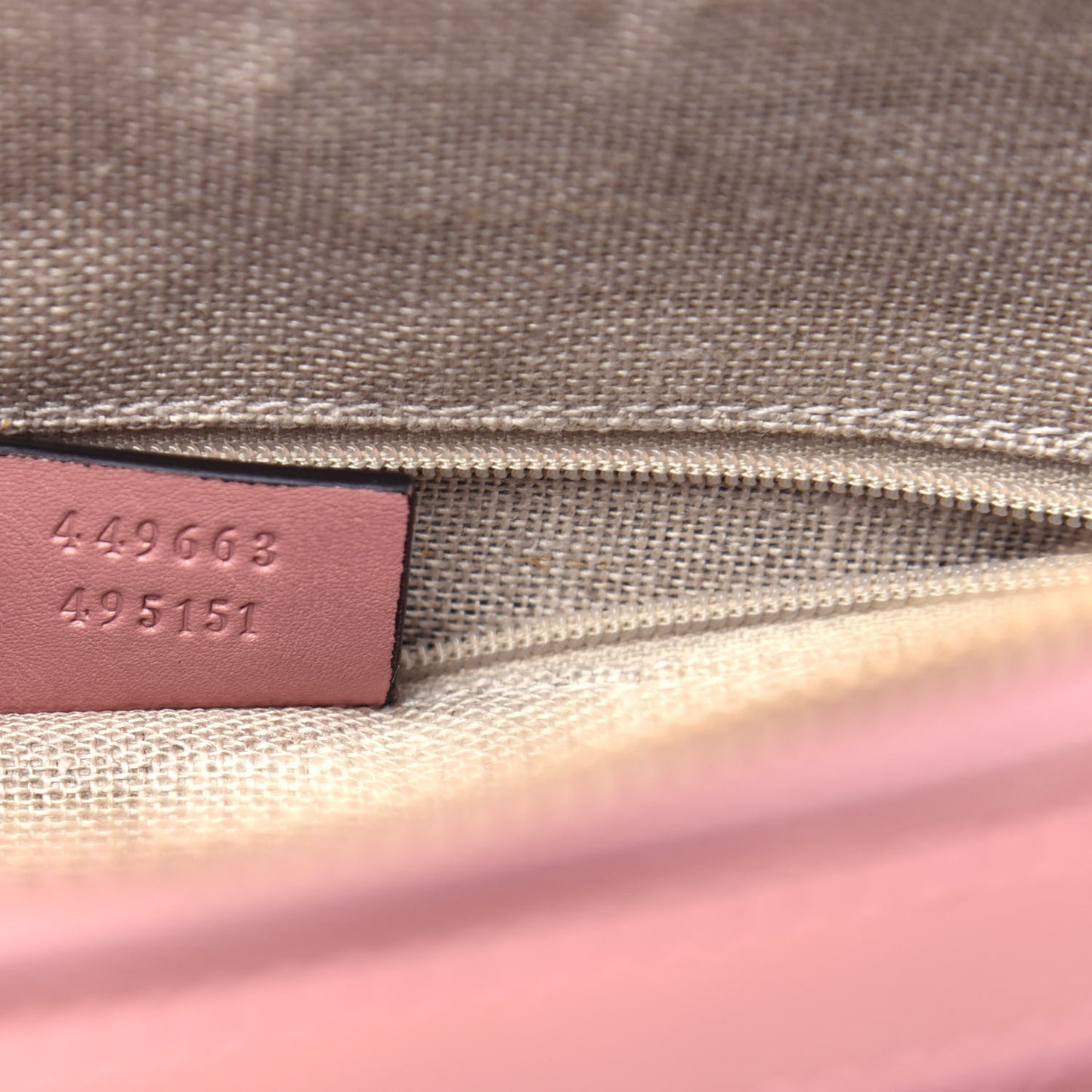 Microguccissima Medium Dome Bag Soft Pink