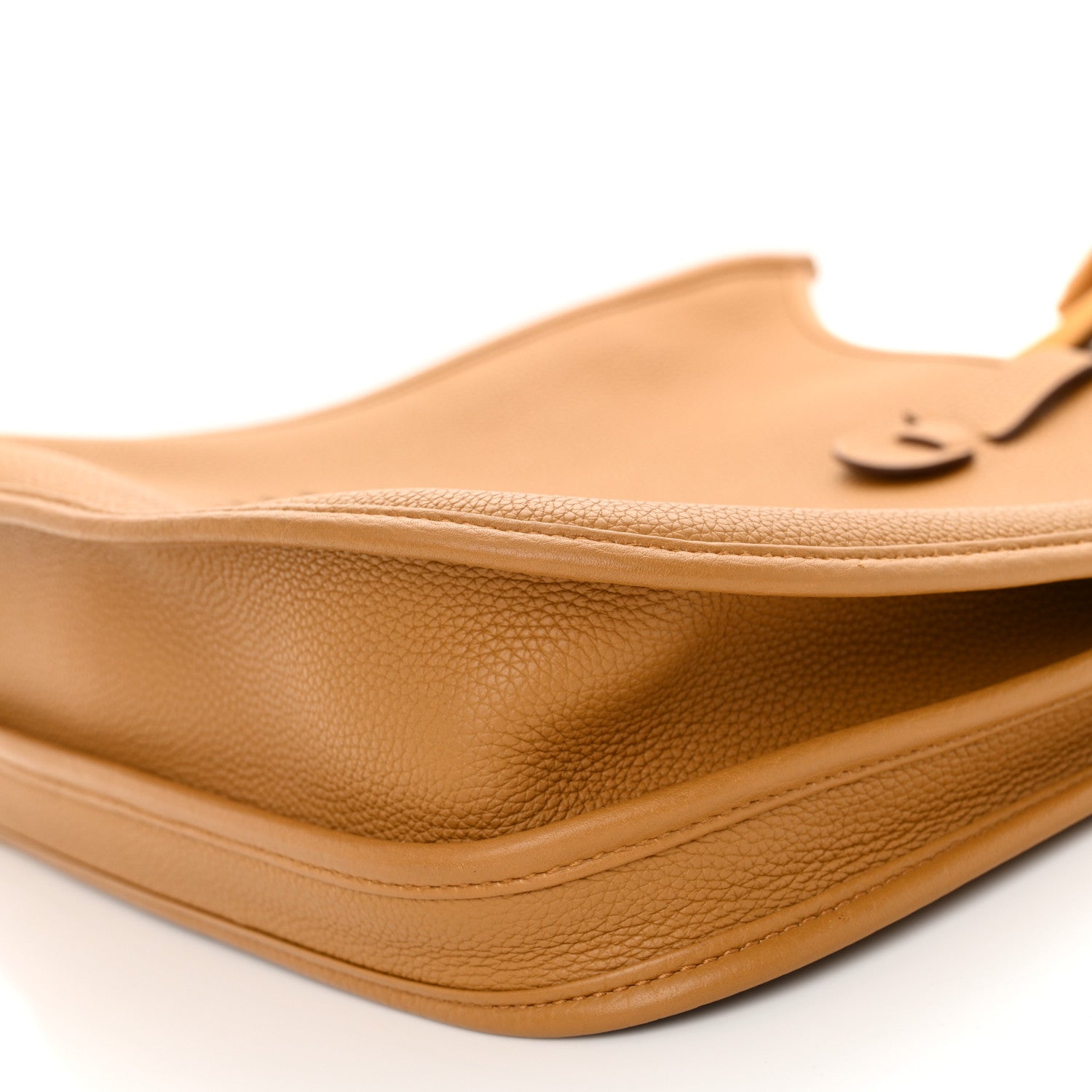 Hermes Taurillon Clemence Evelyne III PM Biscuit 10 of 11