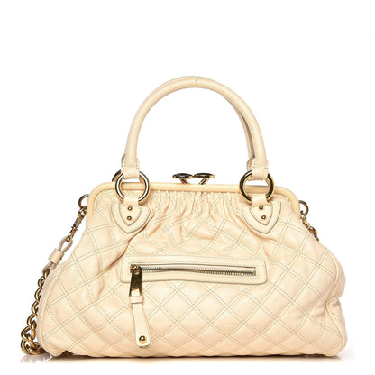 Marc Jacobs Calfskin Quilted Stam Milk 1 of 8