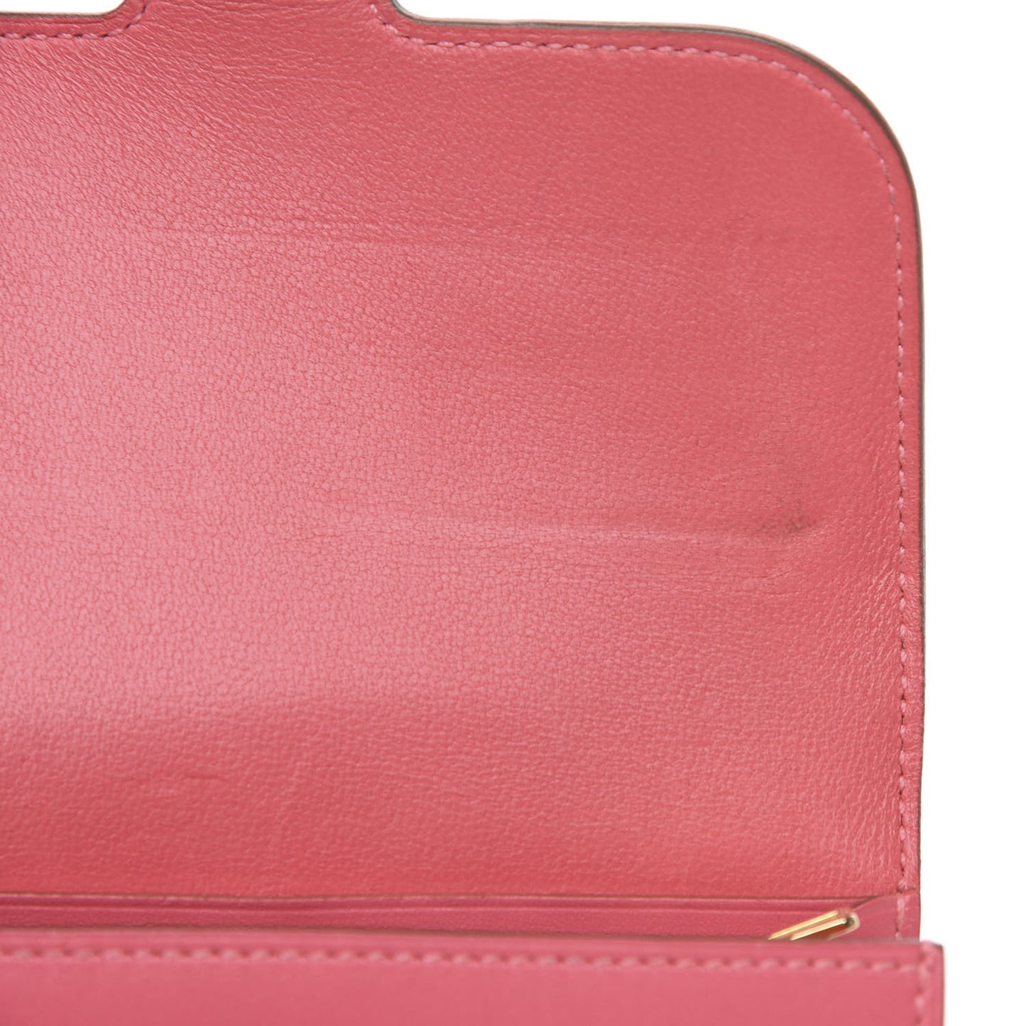 Tadelakt Constance Short Wallet Rose Lipstick