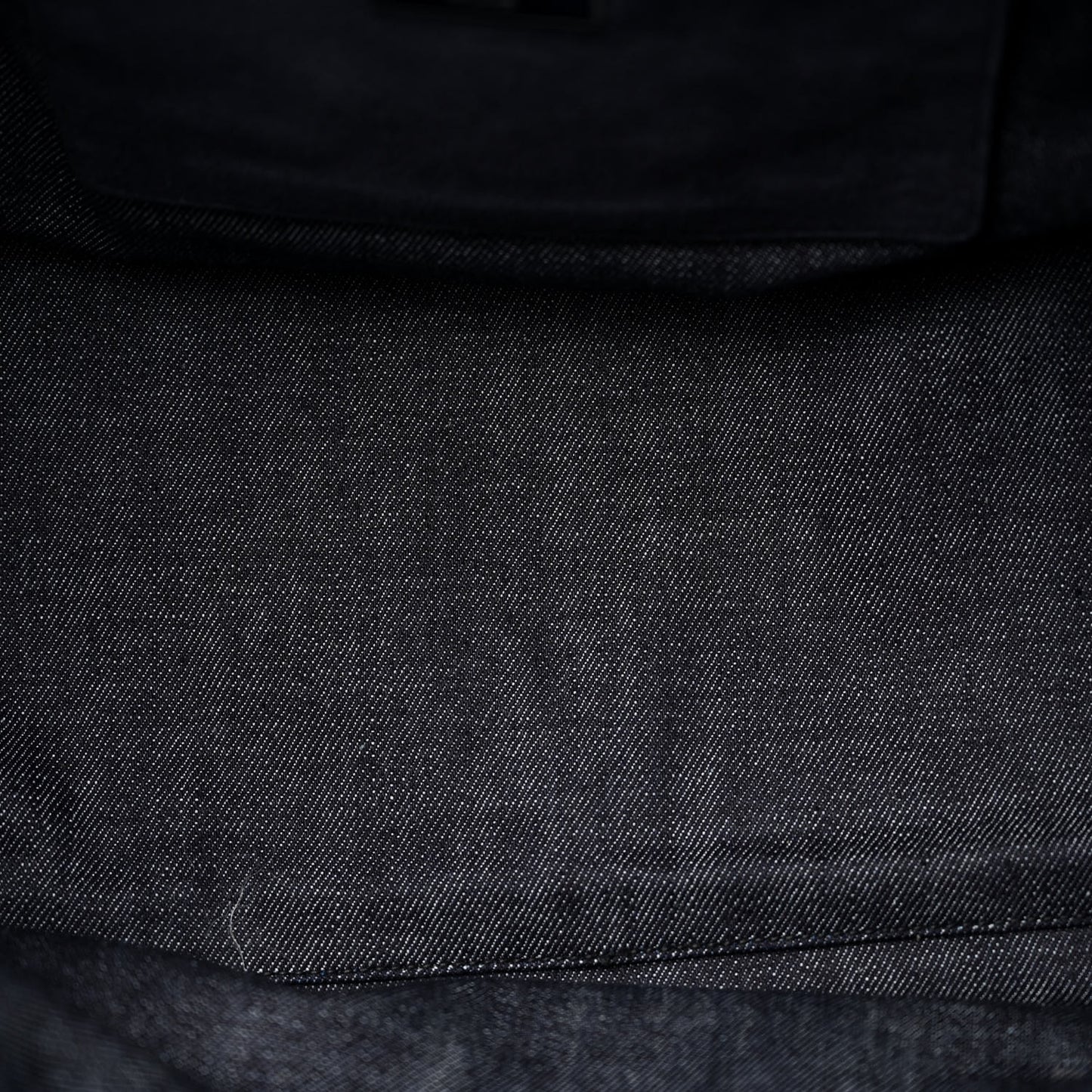 Denim Suede Scamosciato Twin Pocket Tote Bleu