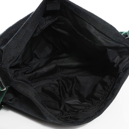 Gucci Monogram Diaper Messenger Bag Black 5 of 8