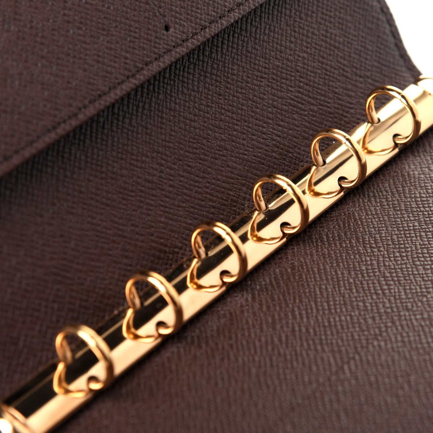 Damier Ebene Small Ring Agenda Cover