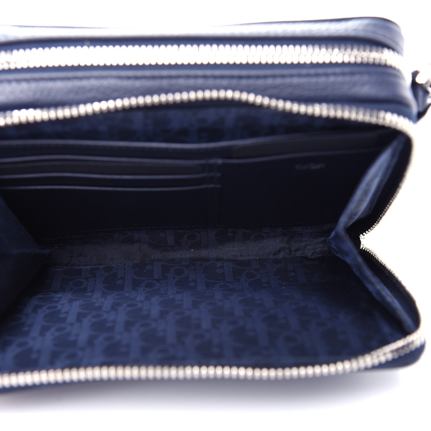 Christian Dior X AIR JORDAN Grained Calfskin Crossbody Blue 5 of 11