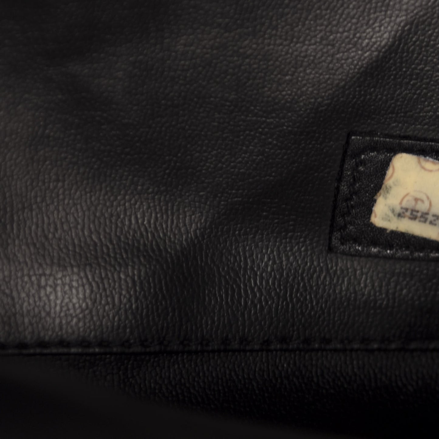 Calfskin Stitched XL Weekender Black