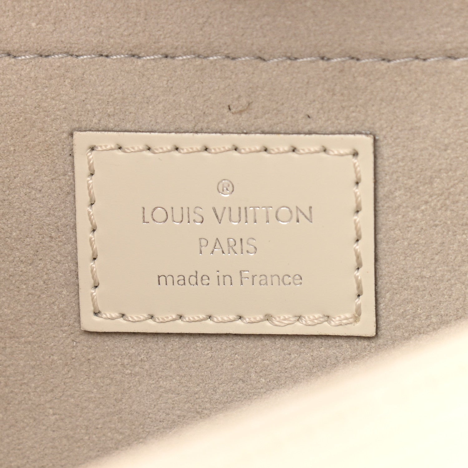 Louis Vuitton Epi Montaigne Clutch Ivory 6 of 15
