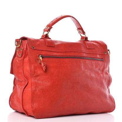 Proenza Schouler Lambskin PS1 Large Satchel Lipstick Red 3 of 16