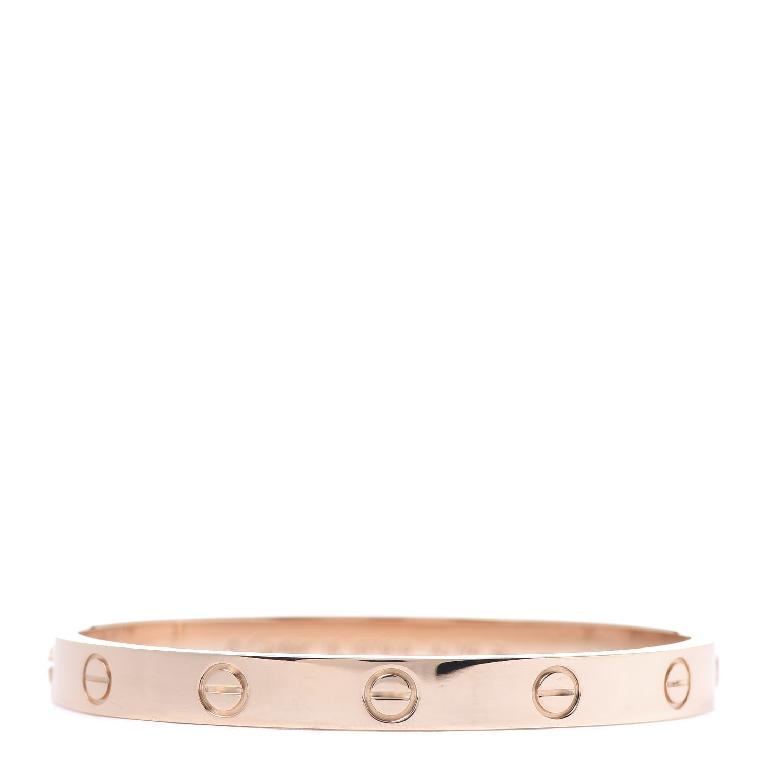 Cartier 18K Pink Gold LOVE Bracelet 16 1 of 7