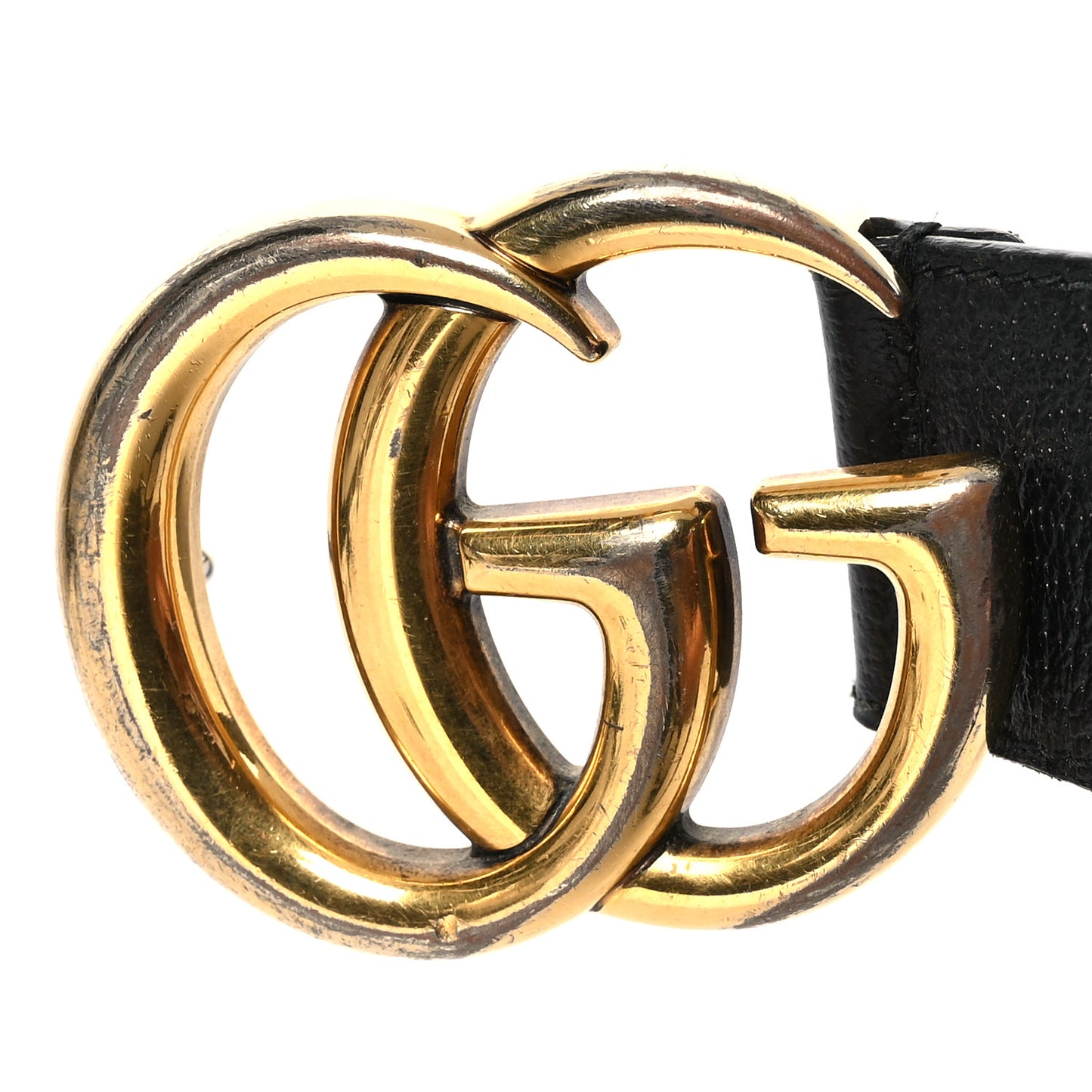 Calfskin Double G Belt 90 36 Black