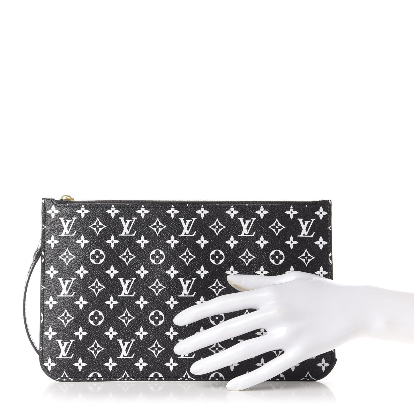 Monogram Giant Jungle Neverfull MM GM Pochette Black