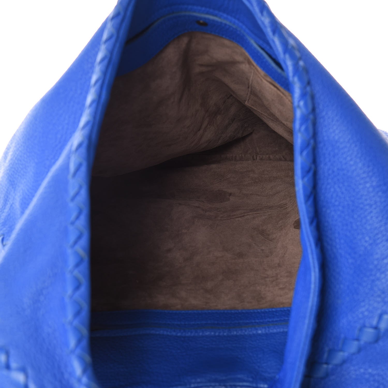 Bottega Veneta Cervo Deerskin Large Hobo Signal Blue 5 of 14