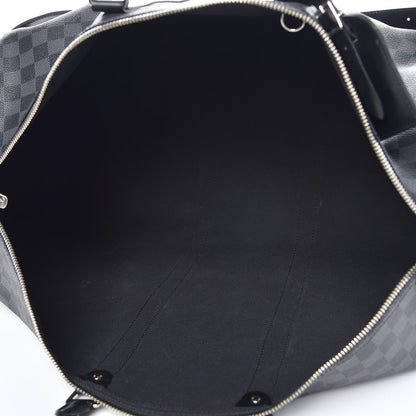 Louis Vuitton Damier Graphite Keepall Bandouliere 55 6 of 9