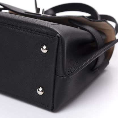 Louis Vuitton Calfskin Lockme Ever BB Black 8 of 12