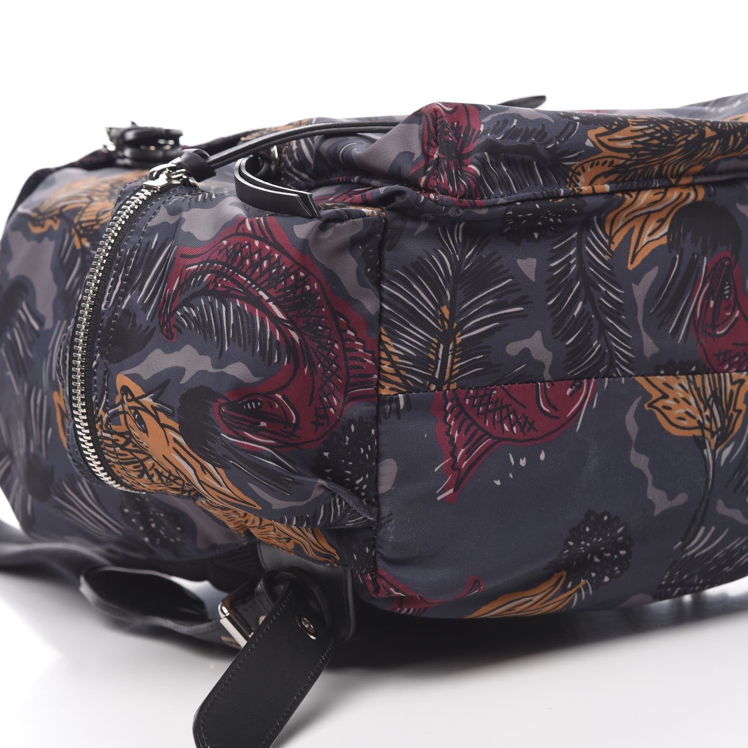 Burberry Nylon Beasts Print Large Rucksack Backpack Blue 9 of 11