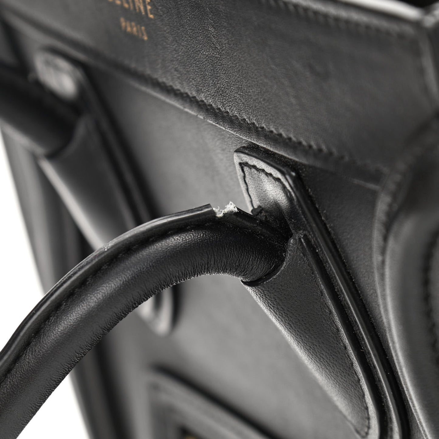 Smooth Calfskin Nano Luggage Black