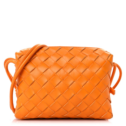 Bottega Veneta Nappa Intrecciato Small Loop Camera Bag Tangerine 1 of 11