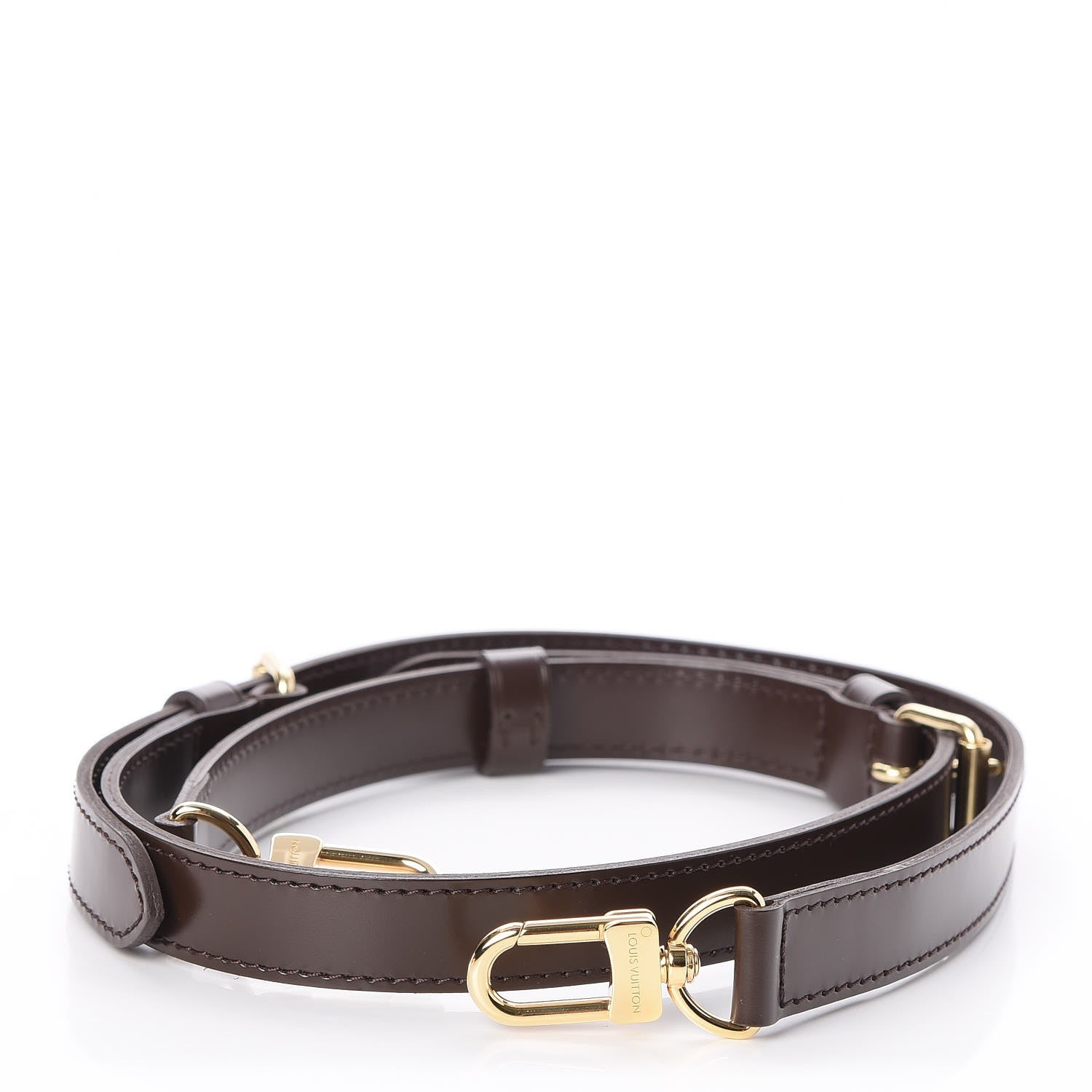 Louis Vuitton Calfskin Adjustable Speedy Bandouliere Shoulder Strap Brown 1 of 4