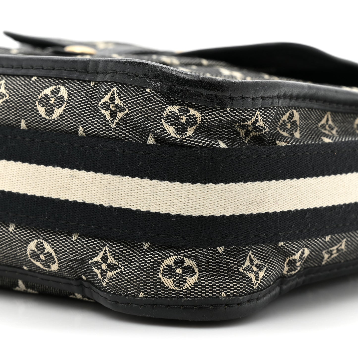 Mini Monogram Besace Mary Kate Black